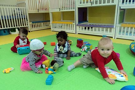 Baby Room at nursery in cluster Q, JLT